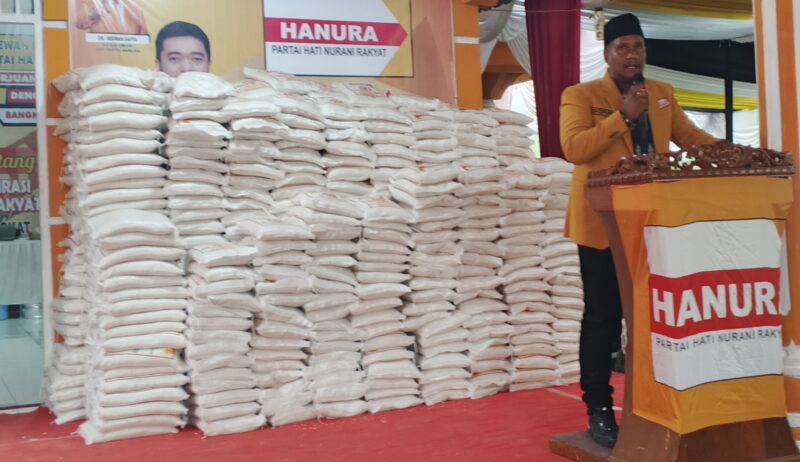 Foto Istimewa di Sekretariat Dewan Pimpinan Cabang Hanura Kabupaten Langkat Ketua Abdul Rasyidin Pane,Jumat (13/3/2026)