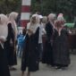 Dokumentasi Foto Kegiatan Berbagi Takjil di Depan Sekolah SMP Negeri 1 Secanggang Jalan Lintas Secanggang 