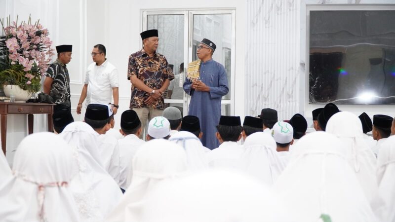 Dokumentasi Foto Santri Ulumul Quran di Rumah Dinas Bupati Langkat Jumat(13/3/2026)