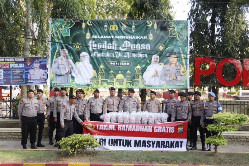 Dokumentasi Foto Polres Langkat Berbagi Ramadhan 1447 Hijriyah 
