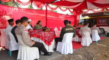 Kapolres Aceh Tenggara Ikuti Zoom Meeting dan Penanaman Jagung Serentak Kuartal I Tahun 2026