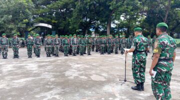 Siaga Hadapi Perkembangan Situasi, Dandim 1410/Bantaeng Pimpin Apel Siaga dan Ajak Personel Aktif Mengikuti Informasi TNI AD