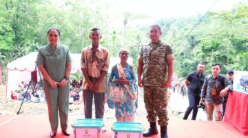 Kasad Resmikan Jembatan Bailey Sifalago Gomo di Kab Nias Selatan Prov Sumut