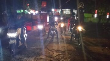 Semangat Bantaeng Bisa, Koramil 1410-01/Bissappu Bersama Komduk Gelar Patroli dan Siskamling Bersama