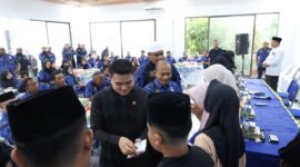 Ricky Anthony Bersama KOMBAT Langkat Gelar Buka Bersama Anak Yatim-piatu, Senin(15/3/2026)