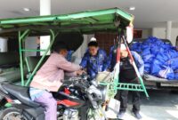 Dokumentasi Foto Pembagian 250 Bingkisan Paket Sembako untuk Pahlawan Roda Tiga di Stabat 