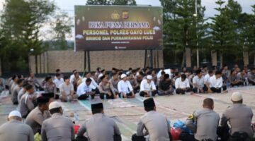 Polres Gayo Lues, Brimob dan Purnawirawan Polri Gelar Buka Puasa Bersama, Perkuat Silaturahmi di Bulan Ramadan