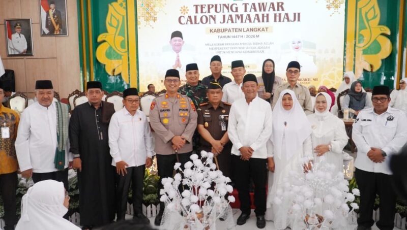 Dokumentasi Foto Kegiatan Temung Tawar di Jentera Malay Rumah Dinas Bupati Langkat 
