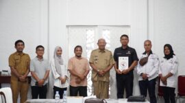 Dokumentasi Foto Kegiatan Audensi ITF Sumut di Ruang Kerja Bupati Langkat Selasa(7/4/2026)