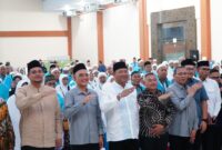 Dokumentasi Foto Kegiatan Pelepasan Jamaah Haji Langkat Kloter Kedua di Asrama Haji Medan 