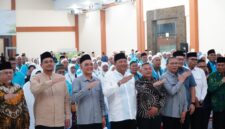 Dokumentasi Foto Kegiatan Pelepasan Jamaah Haji Langkat Kloter Kedua di Asrama Haji Medan 