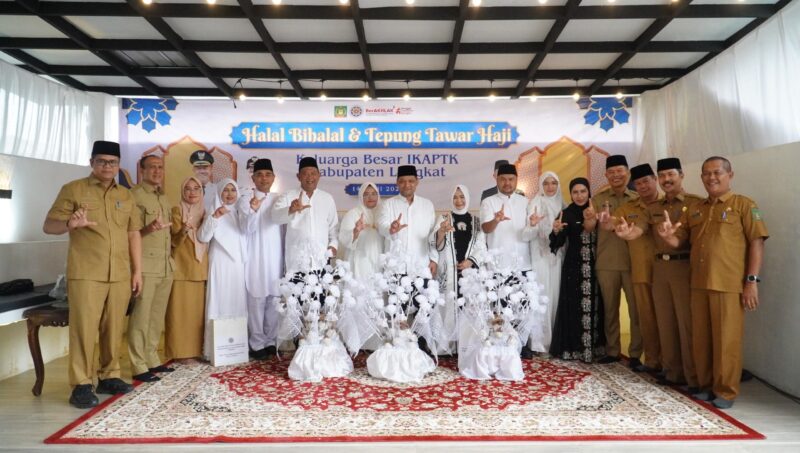 Dokumentasi Foto Pelepasan IKAPTK di Rumah Dinas Sekretaris Daerah Kabupaten Langkat Selasa (14/4/2026)