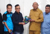 Dokumentasi Foto H.Syah Afandin Menerima Audensi FPTI Kabupaten Langkat di Kantor Bupati Langkat 