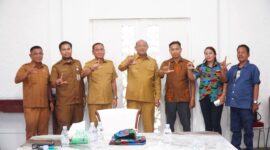 Dokumentasi Foto Kegiatan Audensi May Day  Bupati Langkat H Syah Afandin Bersama Serikat Buruh 