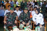 Dokumentasi Foto Kegiatan Pembukaan Tentara Membangun Desa ke-128 di Desa Pasar Rawa Gebang oleh Wakil Bupati Langkat Tiorita Br Surbakti Rabu (22/4/2026)