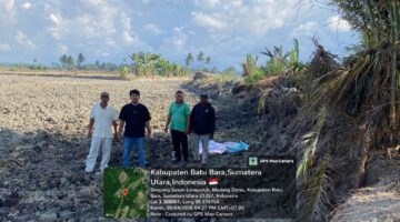 Kadus Sentosa Pematang Nibung Klirifikasi Galian C: Bukan Perdagangan, Melainkan Program Mencetak Sawah Rakyat