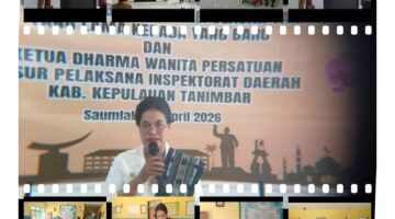 Habis Gelap Terbitlah Terang di Tanimbar: DWP Rayakan Kartini 2026 Berkebaya Khas, Sertijab, dan Tebar Kasih di Panti Alma.