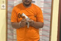 Dokumentasi Foto Penangkapan Terduga Pelaku Curas Bersenjata Api Rakitan 