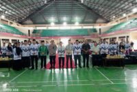 Dokumentasi Foto Kegiatan Pelantikan PGRI Kabupaten Langkat di Gedung Olahraga ,Kamis (23/4/2026)