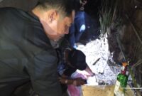 Dokumentasi Foto Kegiatan Penelusuran Terduga Barak  Sabu di Hinai 