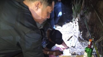 Dokumentasi Foto Kegiatan Penelusuran Terduga Barak  Sabu di Hinai 