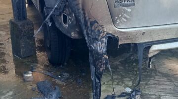 GEMPAR! MOBIL KETUA LPK PASOPATI CABANG TUTUR NONGKOJAJAR DIBAKAR ORANG TAK DIKENAL, MOTIF KUAT UNSUR DENDAM DAN NIAT JAHAT   
