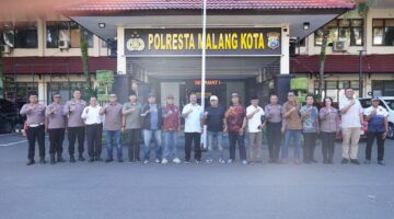 Polresta Malang Gandeng Ormas, MADAS ( Madura Asli Daerah Anak Serumpun ) DPC Malang Raya dan Beberapa Ormas Lain Tekankan Sinergi Jaga Kondusifitas Kota Malang