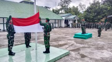 Melalui Upacara Bendera, Kodim 1410/Bantaeng Perkuat Disiplin dan Jiwa Nasionalisme Prajurit