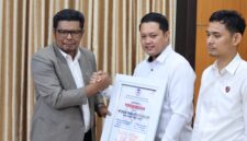 Dokumentasi Foto Kegiatan Penerimaan Penghargaan Komnas Perlindungan Anak di Aula Wriasetia Polres Langkat Selesa(28/4/2026)