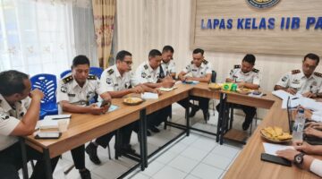 Mantapkan Langkah Menuju WBBM, Lapas Pati Gelar Rapat Koordinasi