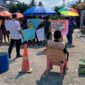 Kegiatan Dokumentasi Warga Bahorok Blokir Jalan Bukit Lawang Minta Gubernur Sumut Bobby Nasution Perbaiki Jalan Lintas Bukit Lawang Rabu(8/4/2026)