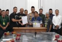 Dokumentasi Foto Forkopimda Lakukan Restorasi Justice Terkait Perkara Saling Lapor di Salapian Sabtu( 18/4/2026) di Rumah Dinas Bupati Langkat 