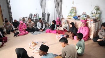 Jumat Berkah, Sentuhan Kasih Kapolres Aceh Tenggara Hangatkan Hati Anak Yatim Piatu