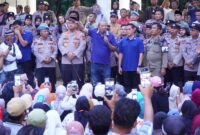Dokumentasi Foto Demo Masyarakat Besitang dan Teluk Aru di Depan Kantor Bupati Langkat Senin(20/4/2026)