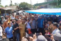 Dokumentasi Foto Kegiatan Bupati Langkat Mendengarkan Keluhan Masyarakat Desa Kwala Air Hitam Kecamatan Selesai Bersama Forkopimcam