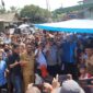 Dokumentasi Foto Kegiatan Bupati Langkat Mendengarkan Keluhan Masyarakat Desa Kwala Air Hitam Kecamatan Selesai Bersama Forkopimcam