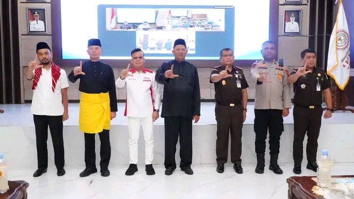 Kegiatan Pemerintah Kabupaten Langkat Jaga Desa Bersama ABPEDNAS