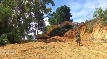 Progres Pesat, Pembangunan Jalan TMMD Abdya  Capi Lebih Setengah Target