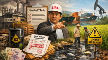 PT Rosin Trading Internasional Dipersoalkan LIRA karena Dugaan Tak Tertib Izin, Limbah, dan Asal Getah yang Tak Jelas