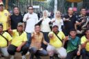 Dokumentasi Foto Kegiatan Pembukaan Turnamen Bola Voli PT Arih Wampu Ersada  di Desa Sematar