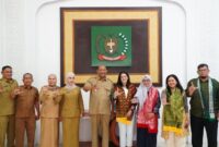 Dokumentasi Foto Kegiatan Audensi UNDP di Ruang Kerja Bupati Langkat