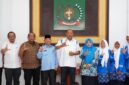Dokumentasi Foto Pelajar MTS 4 Kabupaten Langkat Bersama Bupati Langkat H. Syah Afandin 
