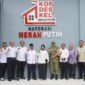 Peresmian Koperasi Merah Putih oleh Wakil Bupati Langkat Tiorita Br Surbakti Bersama Unsur Forkopimda 