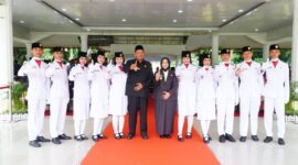 Dokumentasi Foto Kegiatan Harkitnas ke-118 di Alun -alun Stabat 
