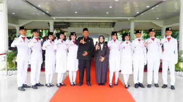 Dokumentasi Foto Kegiatan Harkitnas ke-118 di Alun -alun Stabat