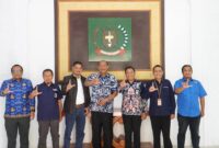 Dokumentasi Foto Kegiatan Penerimaan Penghargaan dari Kemendikdasmen di Ruang Kantor Bupati Langkat Rabu(20/5/2026)