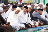 Dokumentasi Foto Kegiatan Bupati Langkat di Pangkalan Brandan Sholat Idul Adha 1447 H