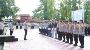 May Day Tahun 2026, Kapolres Bantaeng Pimpin Apel Siaga Jaga Kamtibmas