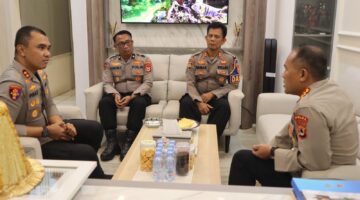Kapolres Bantaeng Terima Kunjungan KA SPN Batua di Mapolres Bantaeng