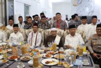Dokumentasi Foto di Ruangan Rumah Dinas Bupati Langkat Menerima UAS Bersama Kapolres Langkat AKBP David Prasojo 